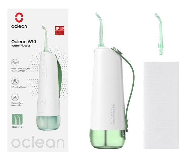 Oclean Irygator W10 zielony - 1036491 - zdjęcie
